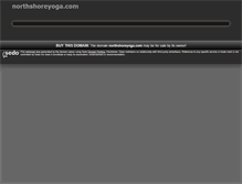 Tablet Screenshot of northshoreyoga.com